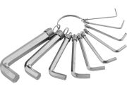  SPARTA 1.5-10mm Imbuszkulcs szett  10db-os nikkel