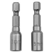  MTX Mgneses dugkulcs fej csavarozba 6x45mm 2db-os