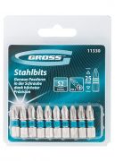  GROSS PH2 x 25mm Bit kszlet professional 10db/csomag