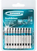  GROSS SL 6,0x50mm Bit kszlet professional 10db/csomag