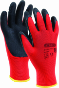  STALCO Mrtott poliszter keszty 8, piros