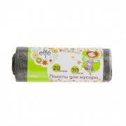  ELFE Manyag szemetes zsk 20L 30db szrke