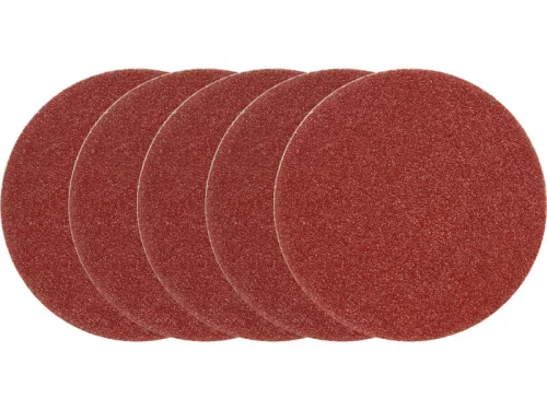 VOREL Tépőzáras fíbertárcsa 125 mm / P60 (5 db)