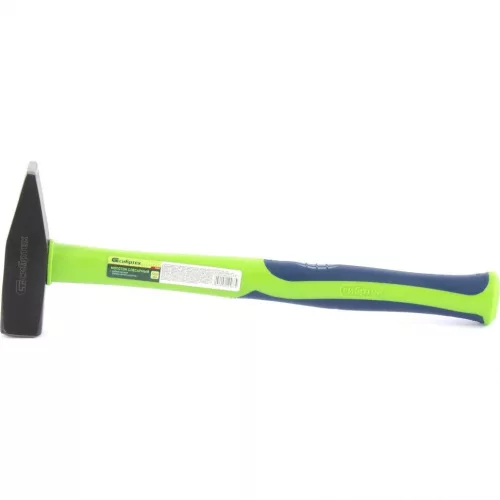 SIBRTEH Sibrtech lakatos kalapács, 500 g, üvegszálas gumírozott fogantyú DIN 1041