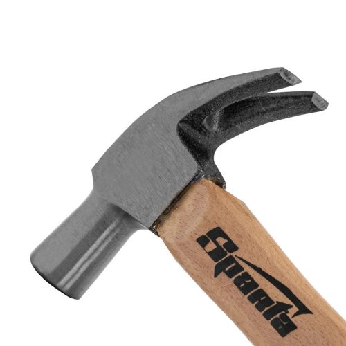 SPARTA 225g szeghúzó kalapács fa nyéllel, 22mm, 45X acél