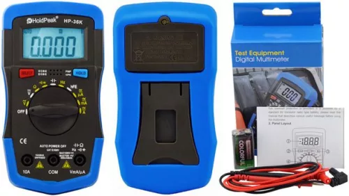 HOLDPEAK digitális multiméter HP-36K