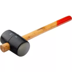 SPARTA 910g gumikalapács fekete fa nyél