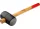 SPARTA 1130g 89mm gumikalapács fekete