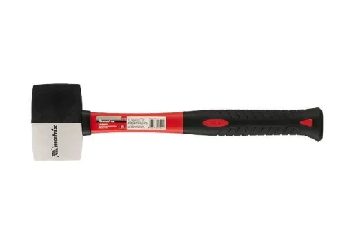 MTX 225g gumikalapács fekete- fehér