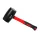 MTX 680g gumikalapács fekete