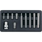 STELS 42 részes 3/8" CrV bitkészlet HEX–TORX–SPLINE