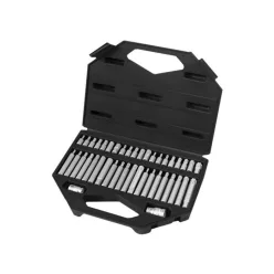   STELS 3/8 42db CrV csavarbehajtó bit készlet vegyes HEX-TORX-SPLINE kofferben