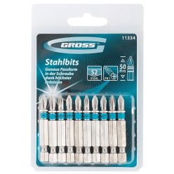 GROSS PH1x50mm 10db professional bitkészlet