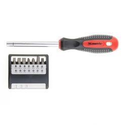 MTX csavarhúzó 1/4" bit készlettel 14db-os