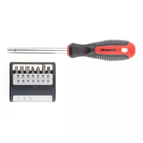 MTX csavarhúzó 1/4" bit készlettel 14db-os