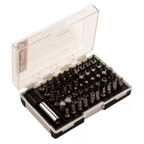 MTX 61 részes bitészlet mágneses tartóval CrV boxban