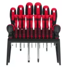 MTX Fusion" csavarhúzó készlet 18db-os polcos tartón