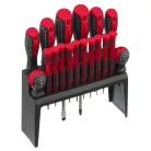 MTX Fusion" csavarhúzó készlet 18db-os polcos tartón