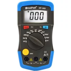 HOLDPEAK digitális kapacitásmérő HP-36D