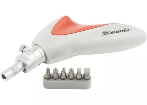 MTX 6db-os racsnis csavarhúzó fejkészlettel CrV