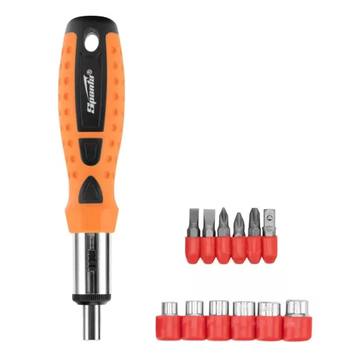 SPARTA 14db-os racsnis csavarhúzó bitekkel