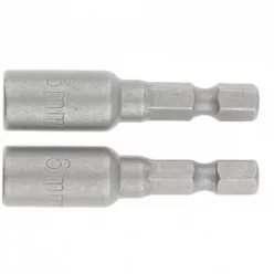 MTX 6x45mm mágneses dugókulcs fej csavarozóba 2db CrV