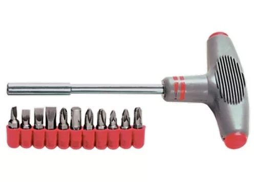 MTX 11db-os csavarhúzó szett ergonómikus T- nyéllel CrV