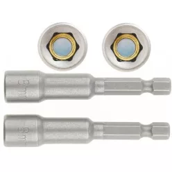 MTX 8x65mm mágneses dugókulcs fej csavarozóba 2db CrV