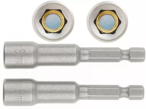 MTX 10x65mm mágneses dugókulcs fej csavarozóba 2db CrV