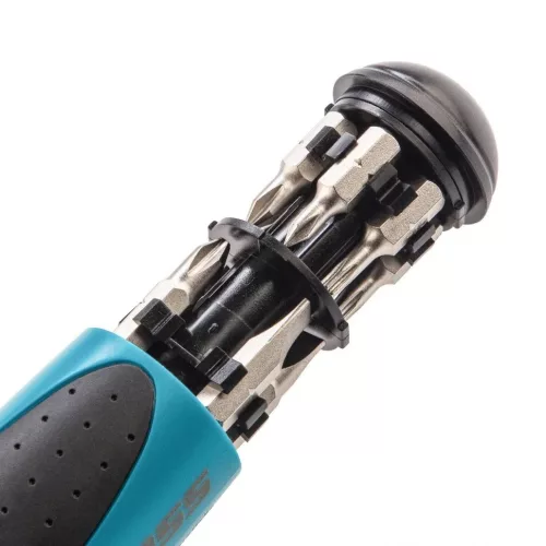 GROSS 12 részes Professional racsnis csavarozó bittárral SmartPush