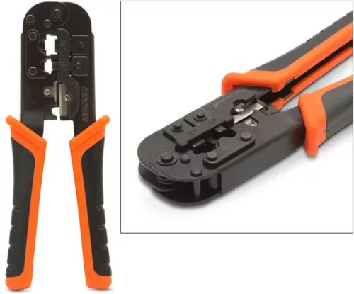 HANDY  krimpelő, blankoló, vágó, 6-os/8-as