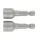 MTX 13x45mm mágneses dugókulcs fej csavarozóba 2db CrV