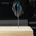 GROSS PZ0X 75 mm S2, mágneses csavarhúzó háromkomponensű nyél, Professional