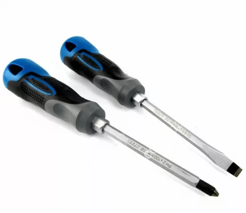 GROSS 2db-os kombinált kulccsal hajtható mágneses csavarhúzó szett