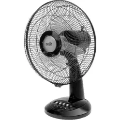 DELTON asztali ventilátor - 30 cm - fekete