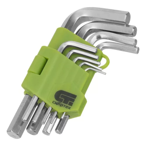 SPARTA 9db 1,5-10mm CrV imbuszkulcs szett 45X edzett acél