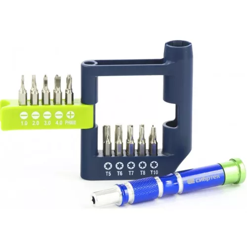 SIBTREH csavarhúzó bitkészlettel  precíziós munkához  21db-os