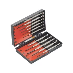 SPARTA 11db-os precíziós órás csavarhúzó tokban