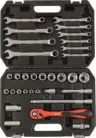 MTX 32 részes 1/2” racsnis szerszámkészlet, CrV, műanyag kofferben