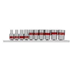   MTX Dugókulcs készlet 1/4" hatlapfejű 4- 13mm bi Hexagonal 10 db