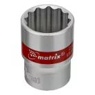 MTX Dugókulcs készlet 1/4" hatlapfejű 4- 13mm bi Hexagonal 10 db