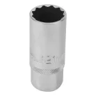 STELS 21mm 1/2" DR gyújtógyertya dugókulcs gumis, PROFESSIONAL