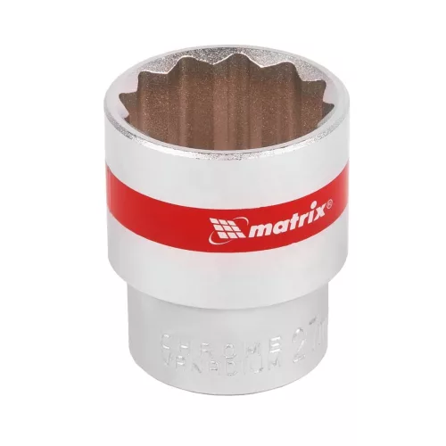 MTX 27mm 1/2" dugókulcs bi-hexagonal Master