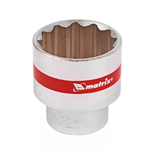 MTX 32mm 1/2" Bi- HEX dugókulcsfej CRV