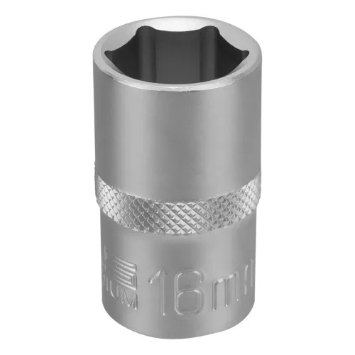 STELS 1/2" 16mm dugókulcs DR 6 hatlapfejű, 40mm hossz, Professional