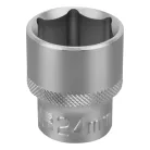 STELS 1/2" 24mm dugókulcs DR 6 hatlapfejű, 38mm hossz, Professional
