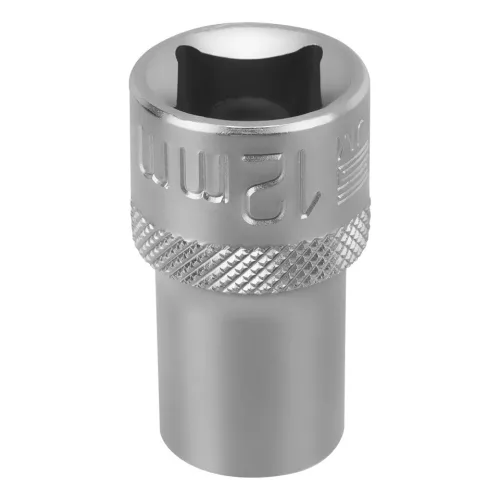 STELS 1/2" 12mm hosszított dugókulcs fej, DR 6 hatlapfejű, Professional