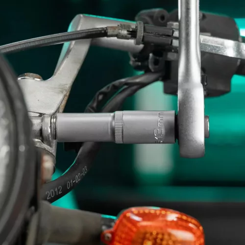 STELS 1/2" 13mm hosszított dugókulcs DR 6 hatlapfejű, Professional