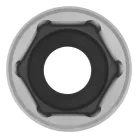 STELS 1/2" 19mm hosszított dugókulcs DR 6 hatlapfejű, Professional