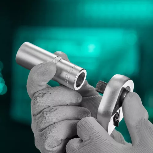 STELS 1/2" 21mm hosszított dugókulcs DR 6 hatlapfejű, Professional